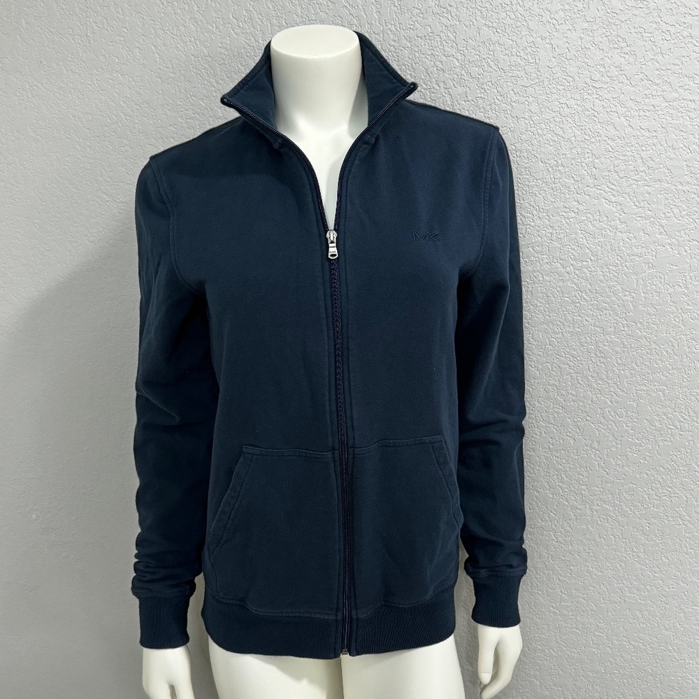 Michael Kors Navy Fleece Sweatshirt